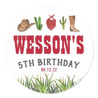 Western Cowboy Rodeo Sticker