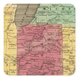 Western States 2 Square Sticker