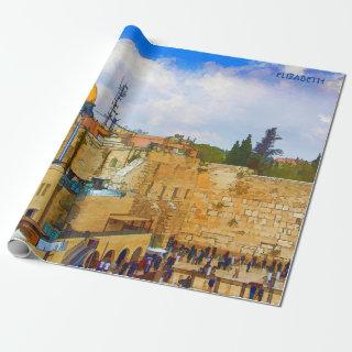 Western Wall in Jerusalem (Wall of Sorrow)