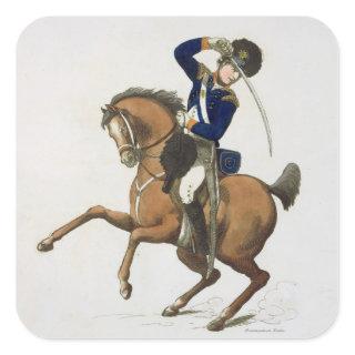Westminster Cavalry Volunteer, plate 4 from 'Loyal Square Sticker