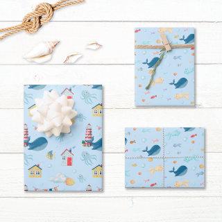 Whale Nautical  Sheets