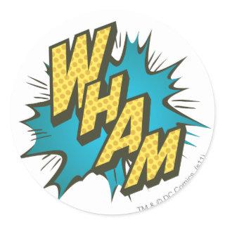 WHAM 2 CLASSIC ROUND STICKER