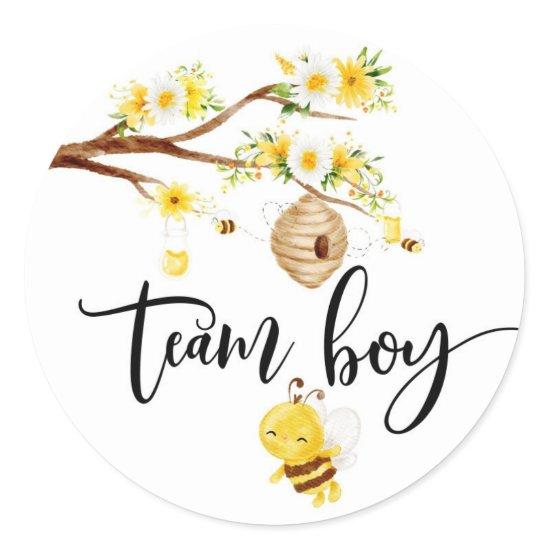 What will baby bee team boy stickers