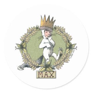 Where the Wild Things Are | Max Badge Classic Round Sticker