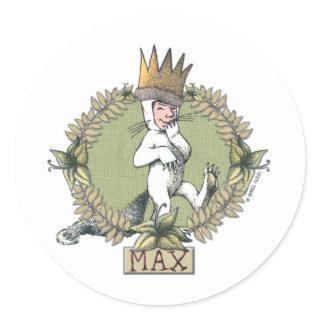 Where the Wild Things Are | Max Badge Classic Round Sticker