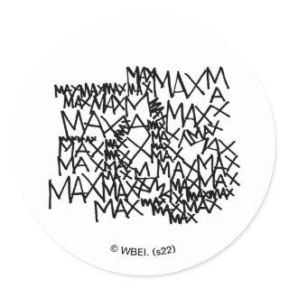 Where the Wild Things Are | Max Repeated Classic Round Sticker