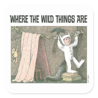 Where The Wild Things Are | Scene 1 Square Sticker