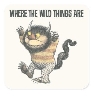 Where the Wild Things Are | Wild Thing Square Sticker