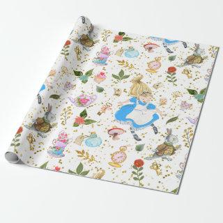 Whimsical Alice's Adventures in Wonderland Glitz