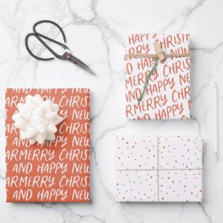Whimsical Merry Christmas Happy New Year   Sheets