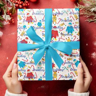 Whimsical Polar Bear Penguin Reindeer Design