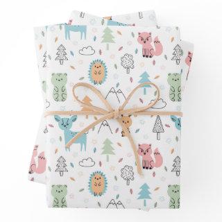 WHIMSICAL WOODLAND CREATURES DOODLE   SHEETS