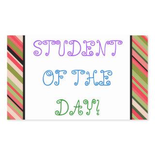 Whimsy "STUDENT OF THE DAY!" Sticker