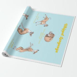 Whippet Language Print