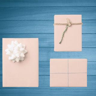 Whispering Peach Solid Color  Sheets