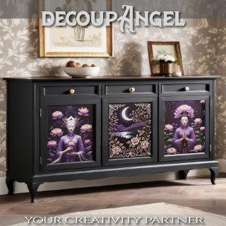 Whispers of Serenity - Set of 3 - Decoupage  Sheets