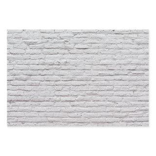 White Brick Wall Background  Sheets