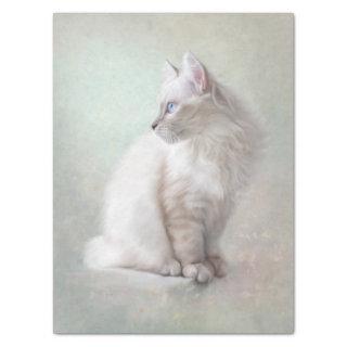 White Cat Tissue Paper