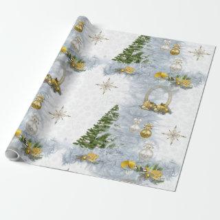 White Christmas Wedding Repeat Design