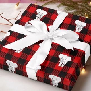 White Elephant Gift Exchange Buffalo Plaid