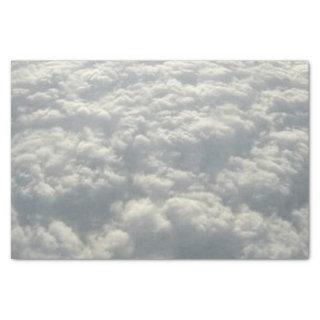 WHITE FLUFFY CLOUDS TISSUE PAPER