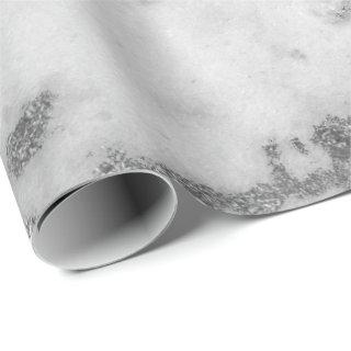 White Gray Marble Silver Carrara Shiny Brushes