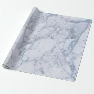 White Marble Stone Print