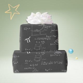 White Mathematic Formulas and Equations Dark Grey