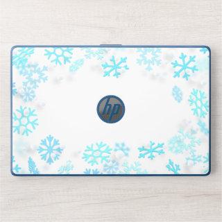 White Paper Snowflakes,HP Notebook 15-dw0091nr HP Laptop Skin