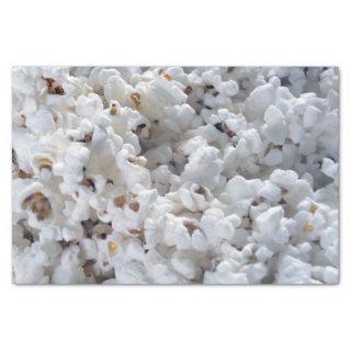 White Popped Popcorn pattern Tissue Paper