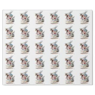 White Rabbit Alice Wonderland Hearts