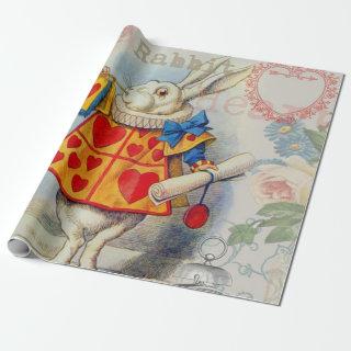 White Rabbit Hearts Alice Classic