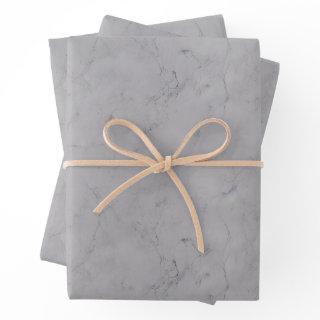 White Real Marble Design - Unique Off White  Sheets