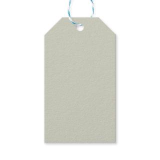 White Sage Solid Color Gift Tags