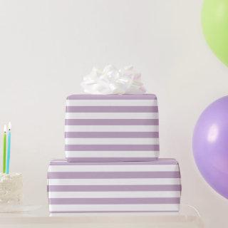 White Stripes with Lavender Background | DIY Color