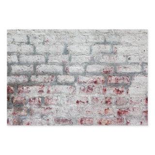 White Washed Brick Wall  Sheets