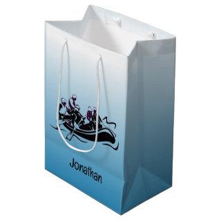 White Water River Rafting Medium Gift Bag
