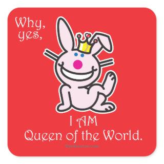 Why Yes Square Sticker