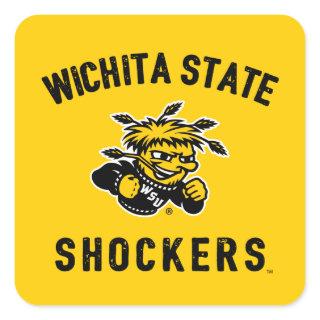 Wichita State Shockers Square Sticker