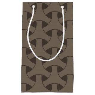 Wicker Weave Design Small Gift Bag
