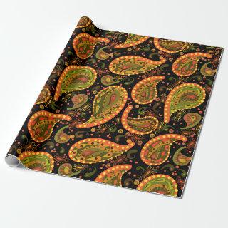 Wild Crazely Paisley Bright Colorful