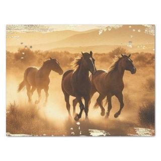 Wild Horses Tissue Paper