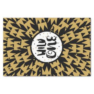 Wild One King of Things Crown 1st Birthday Party Tissue Paper