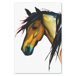 Wild Pony | Watercolor Horse Tissue Paper