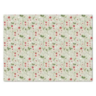 Wild Strawberries (Warm Gray) – Tissue Paper