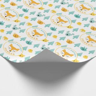 Wild Things Woodland Animals Fox Personalized