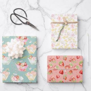 Wildflower Teacup Strawberry Field Nursery  Sheets