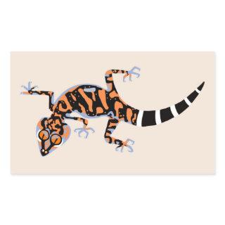 Wildlife - Graphic GECKO - Conservation - Rectangular Sticker