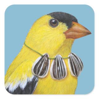 Wiley, the goldfinch stickers