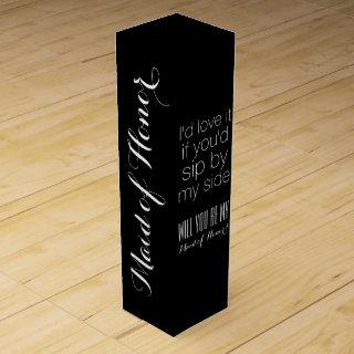 Will you be my maid of honor matron gift box